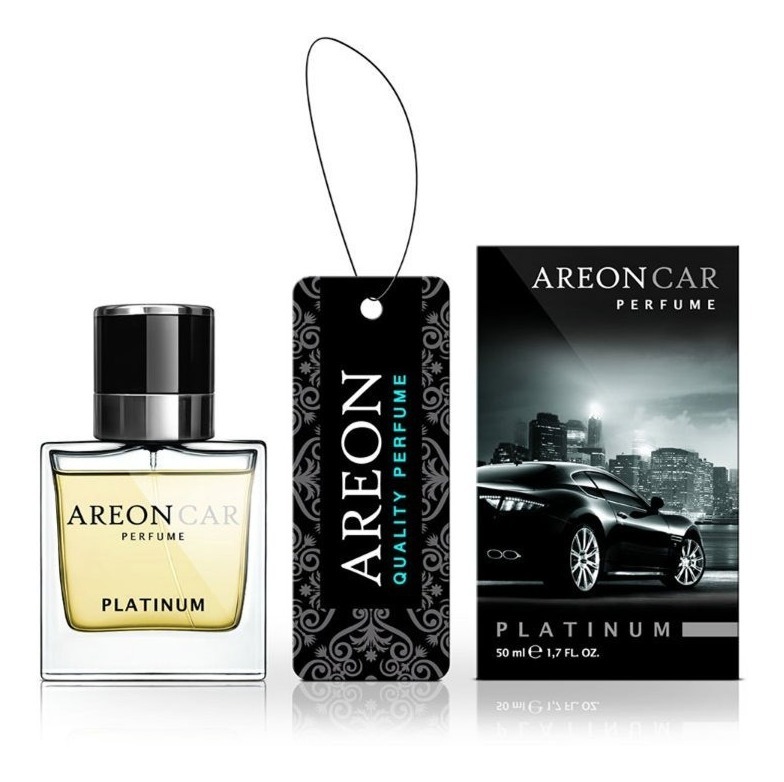 Areon Aromatizante Automotivo Platinum 50ml Perfume +difusor