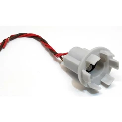 Soquete Com Garra 2 Polos Em Nylon Terminal Margarida Universal Lâmpada Seta Adaptação Veículos Elétrica Automotiva