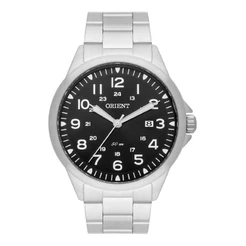 Relogio Orient Masculino Mbss1380 P2sx Prata Aco Prova Dagua