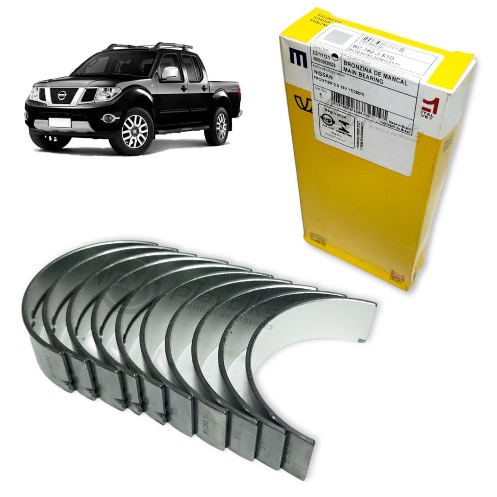 JG BRONZINA DE MANCAL STD NISSAN FRONTIER PATHFINDER 2.5 16V YD25