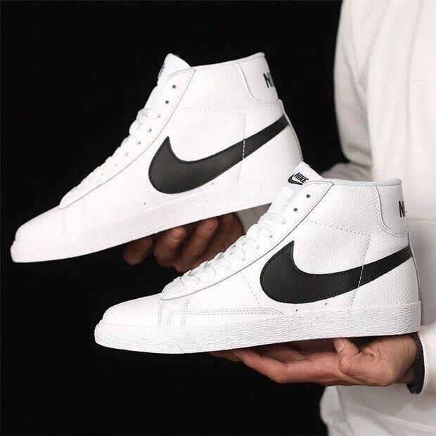 nike botinha branco masculino