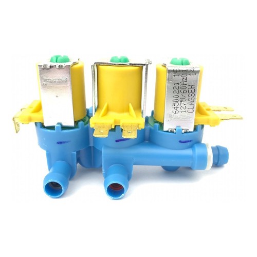 Válvula de Entrada d’água Tripla Electrolux Ltr15 Ltc15 Lta15 - 64500221 127v