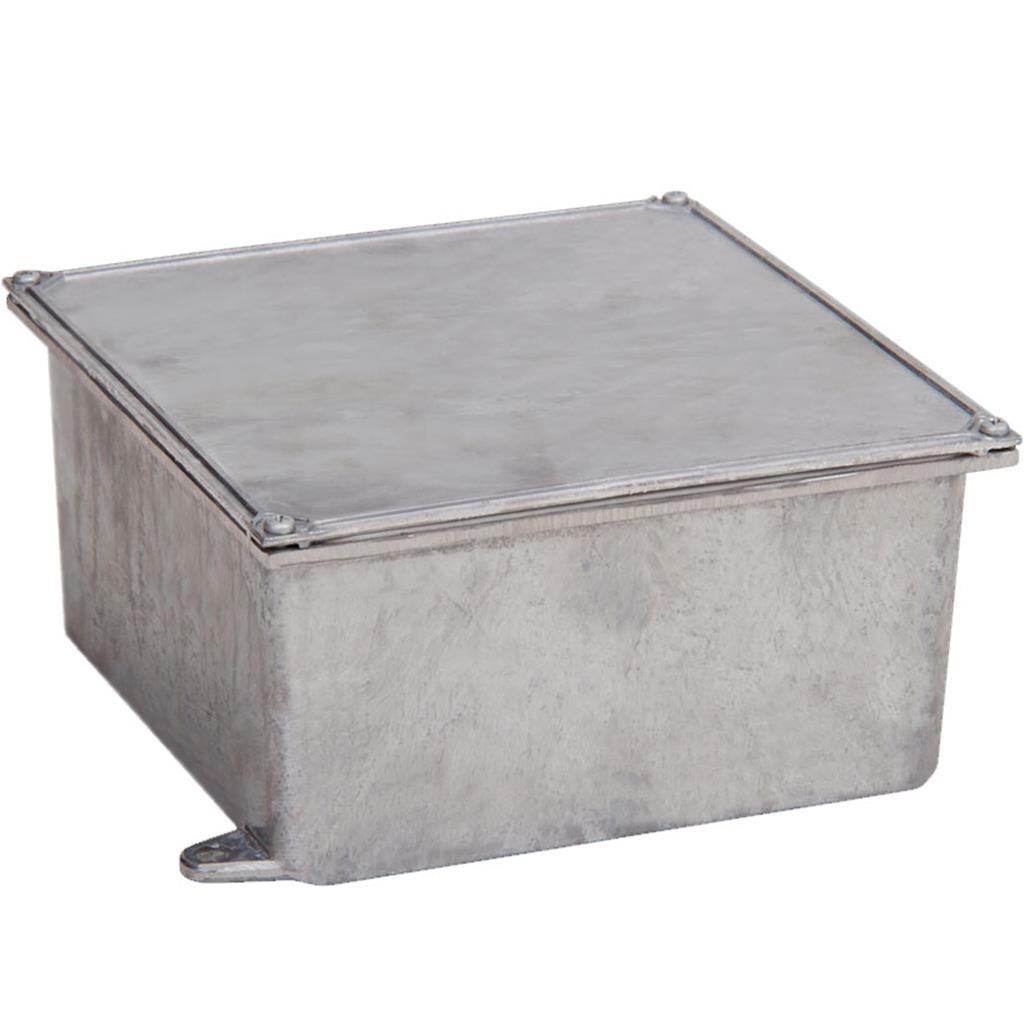 Caixa De Passagem Aluminio Fundido Sobrepor 200x200x100mm - Home & Living