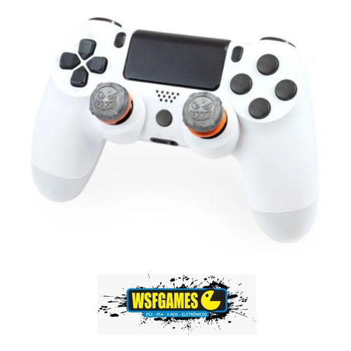 Par de Grip Extensor Call of Duty Black Ops 4 Grav Slam + Control Shot De Esponja Controle Ps4 e Ps5