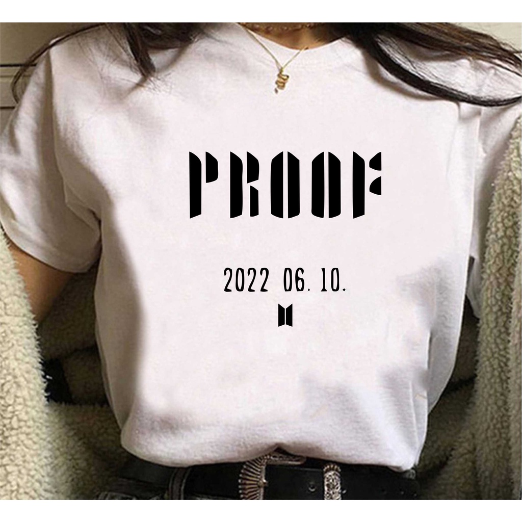 Camiseta Bts Proof New Album Kpop Unissex