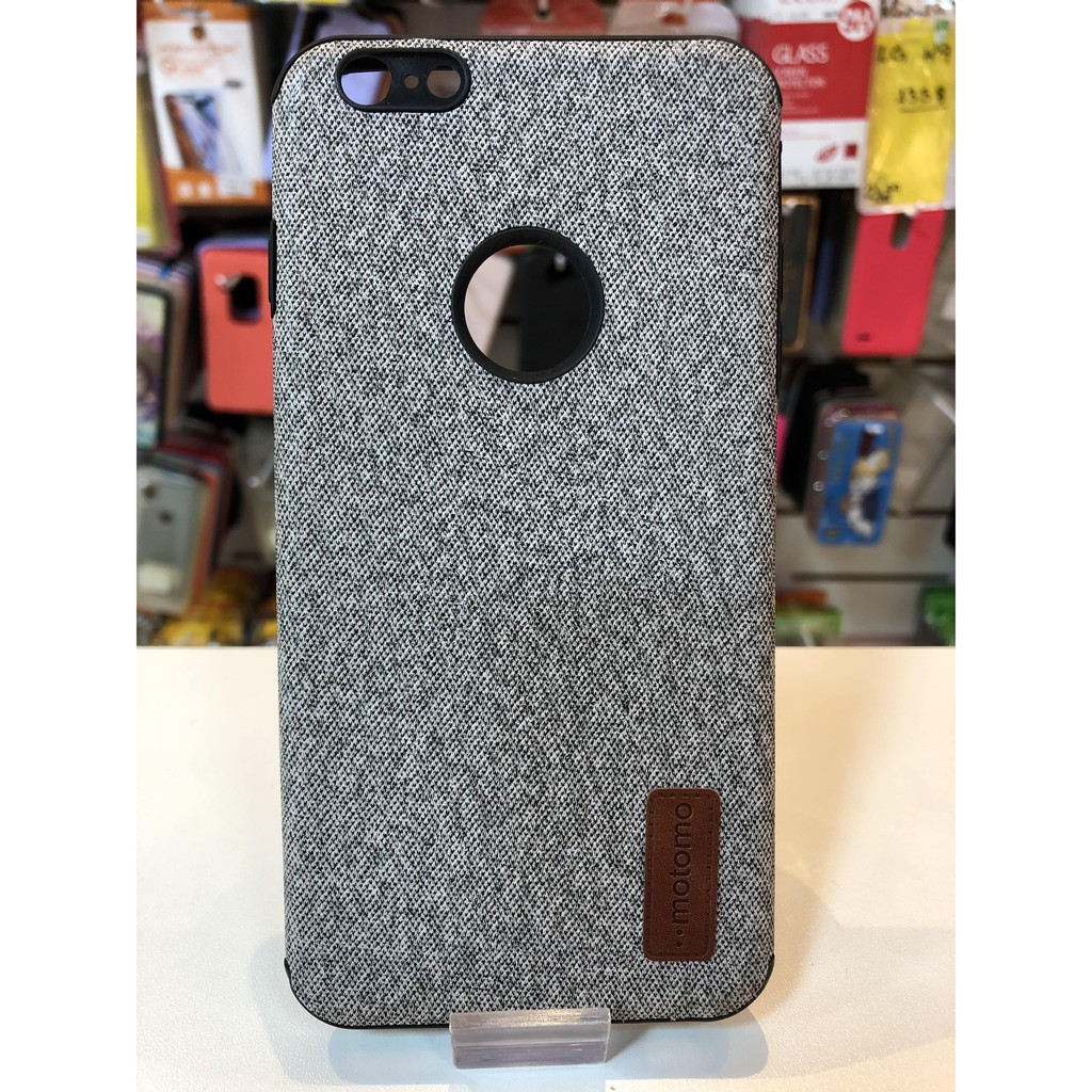 Capa Celular iPhone 6 Plus Tecido Emborrachada Motomo