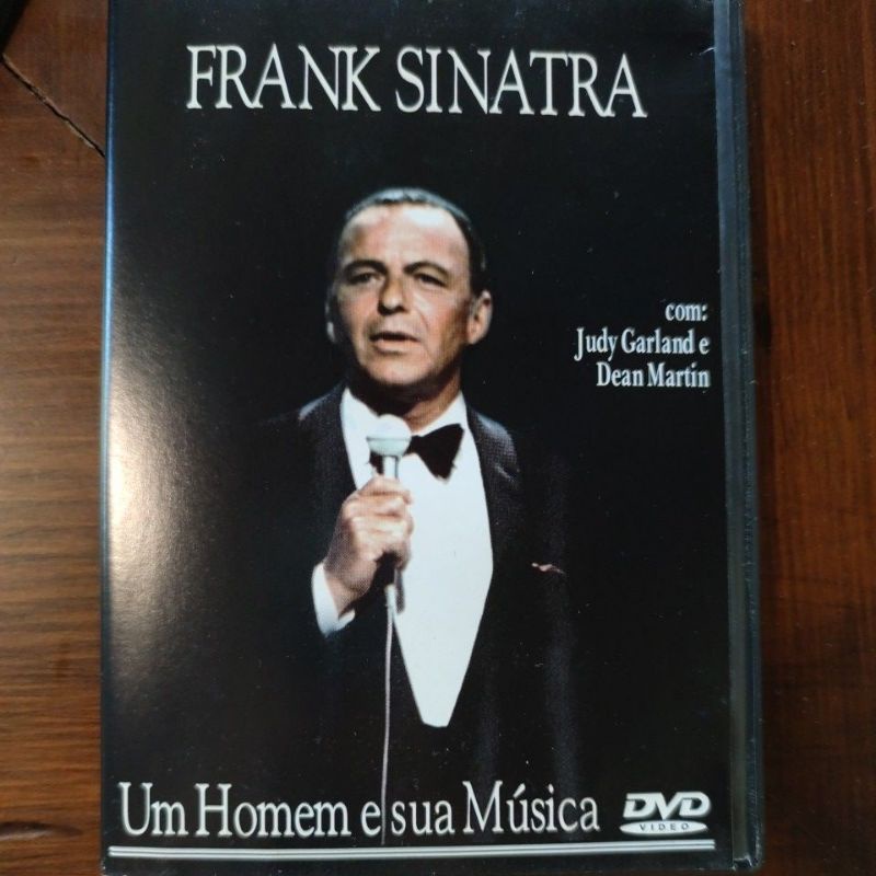 DVD Original Frank Sinatra Judy Garland Um Homem e Sua Música