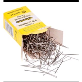 Alfinete de Cabeça Bacchi n° 29 - 2,9 cm Aço Niquelado em Oferta na Shopee