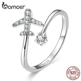 Anel De Prata Bamoer 925 Fashion/Faraway