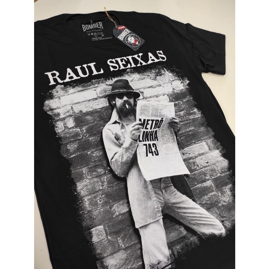 CAMISETA RAUL SEIXAS METRO LINHA 743