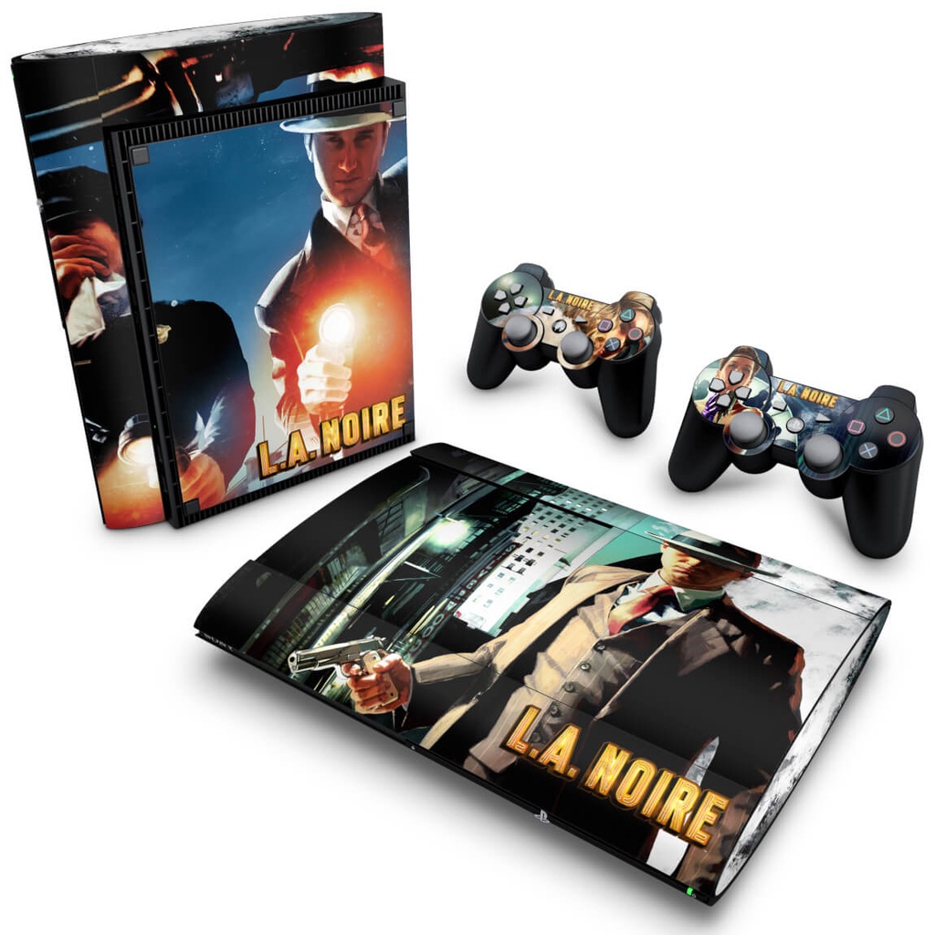 Skin PS3 Super Slim Adesivo - L.A. Noire