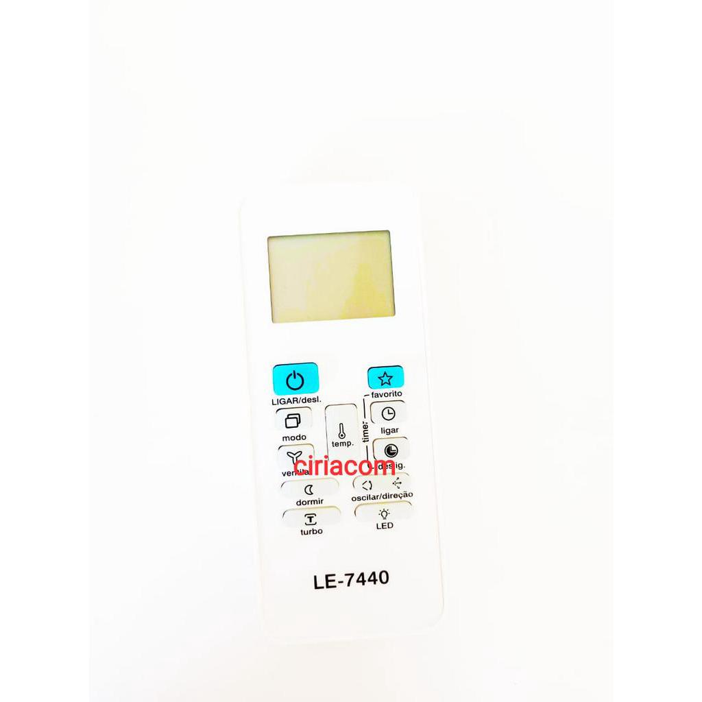 Controle Remoto Ar Condicionado Springer/Carrier RG52B/BGCE