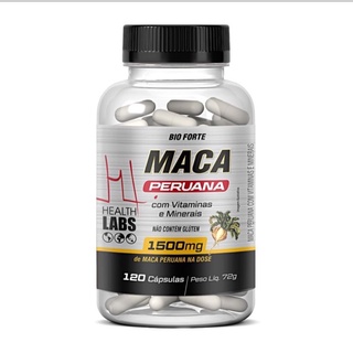 Maca Peruana 1500mg dose 120 Caps Health Labs