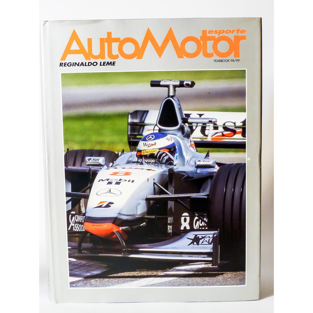 Livro Auto Motor Esporte de Reginaldo Leme - Fórmula 1 | Shopee Brasil