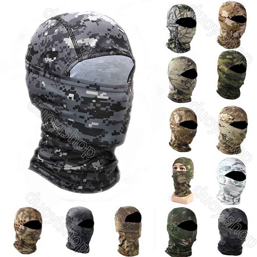 Máscara Facial Balaclava Bandana Hood Headwear Para Caça Ao Ciclismo Sking