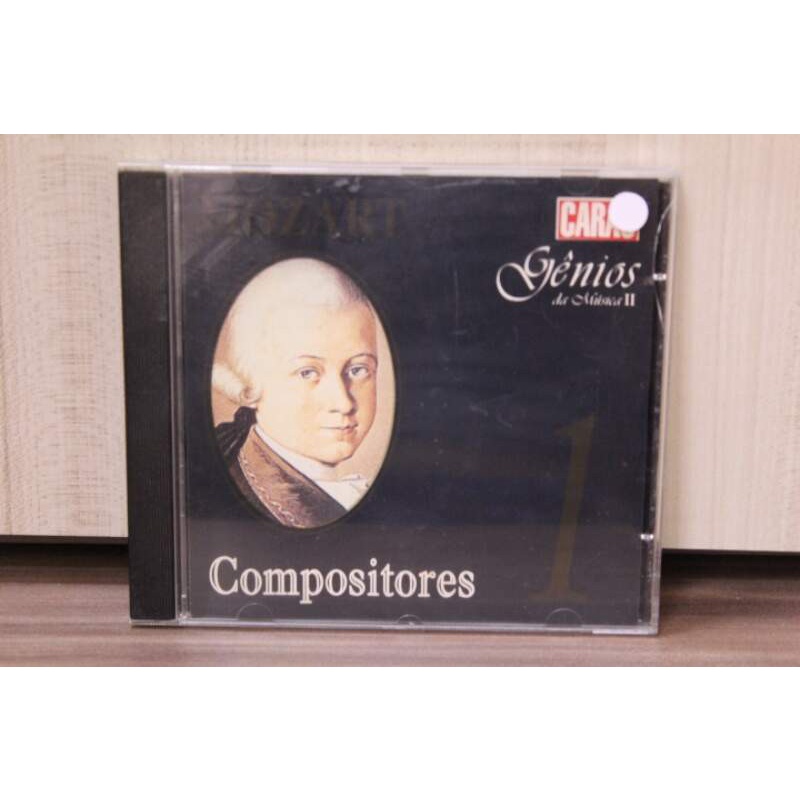 CD Mozart - Revista Caras Gênios da Música II Vol. 1