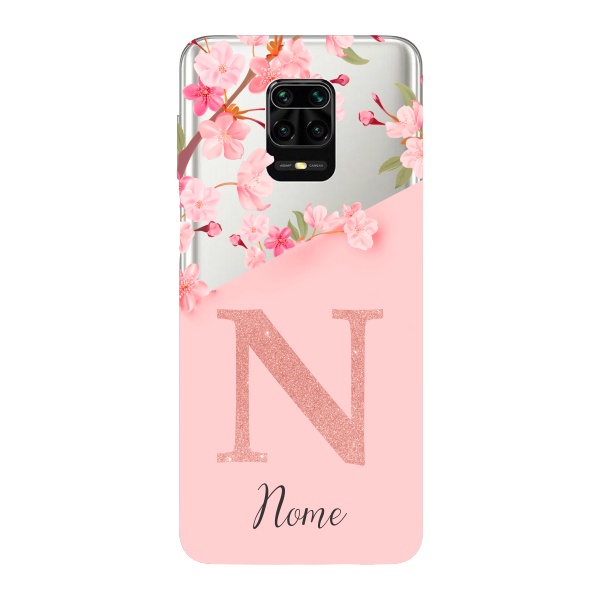 Capinha para Xiaomi RedMi Note 9s Anti Impacto Personalizada com nome - Delicate Flowers