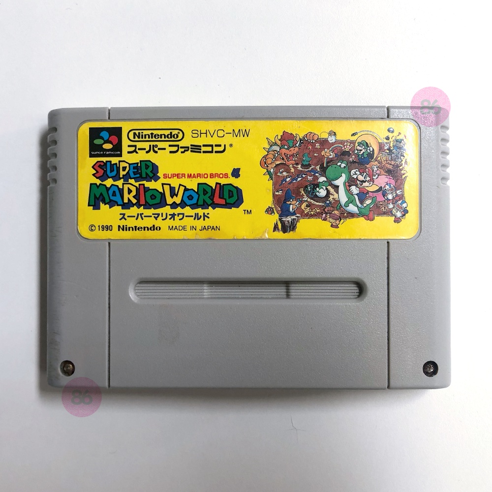Super Mario World JPN Super Famicom Nintendo Snes Original | Shopee Brasil