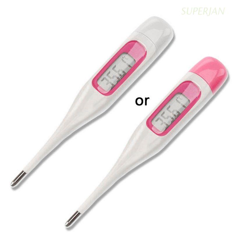 SUPJAN Termômetro Digital Feminino LCD Basal Medição Temperatura Fácil Ler