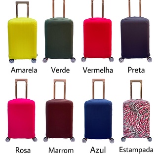 Capa De Mala De Viagem Lisa | Shopee Brasil
