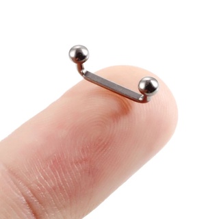 Piercing Surface Titânio1.2x 14mm ou 1.2x12mm ou 1.2x10mm