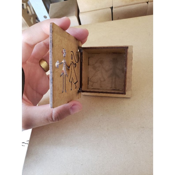 difficult Proficiency Respectively Caixinha 7x7 10 unidades lembrança lembrancinha para casamento noivado  madrinha padrinho em mdf em madeira caixa | Shopee Brasil