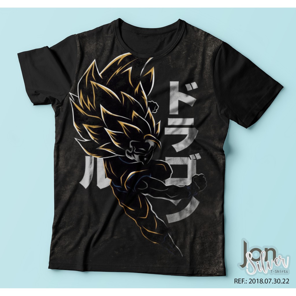 CAMISETA GOKU SUPER SAYAJIN 3