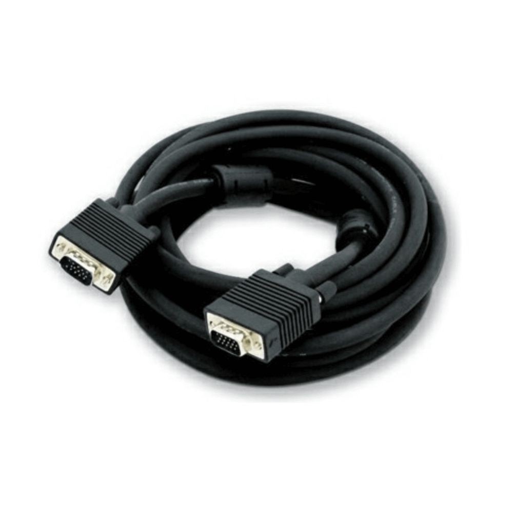 Cabo Monitor VGA SVGA RGB Filtro de Ferrite 3 METROS blindado injetado nas duas pontas para reduzir interferencias