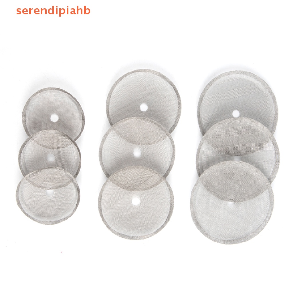 [serendipiahb] 3Pcs Prensa De Aço Inoxidável Reutilizável Cafeteira Francesa De Filtro De Malha Destacável