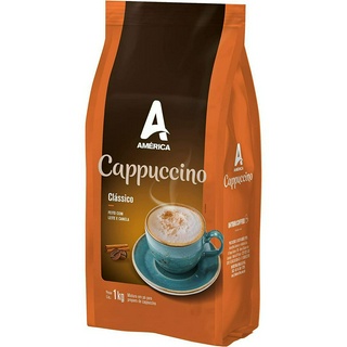 Preparo Capuccino Com Canela Em Pó Solúvel América 1 Kg