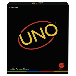 Jogo De Cartas Uno Minimalista Edição Especial Mattel - Pronta Entrega