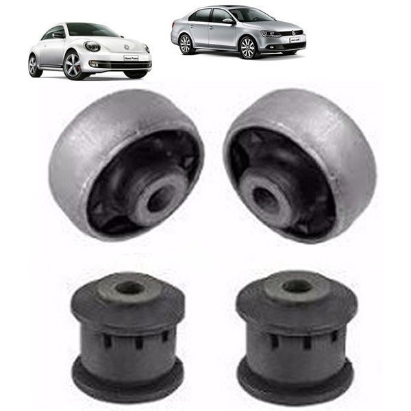 Kit Bucha Bandeja Balança Leque Jetta 2012 2013 2014 2015