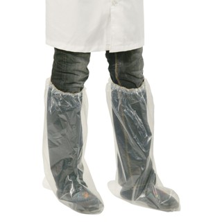 Botas Plásticas Descartáveis Com Elástico (pct. C/ 10 Unid.) em Oferta na Shopee