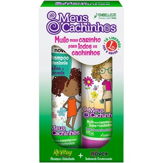Shampoo e Condicionador Novex Meus Cachinhos 300ml