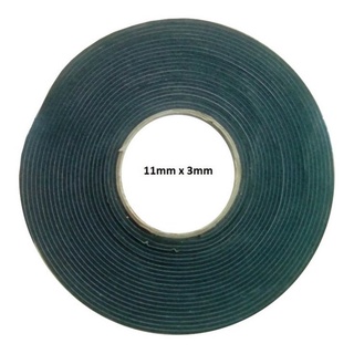 Borracha Colante Fita Adesiva Espuma 11mm X 3mm - 10mts
