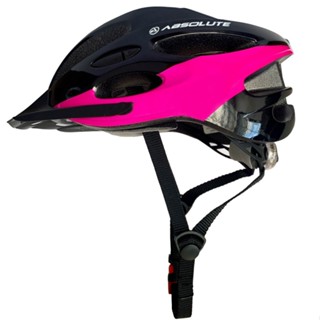 Capacete Bicicleta Ciclismo Feminino Com Led Traseiro Tamanho M 54/57cm Mia Absolute em Oferta na Shopee