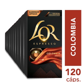 Kit 120 Cápsulas de Café LOR Colômbia
