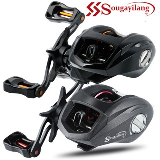 Sougayilang Carretilha de Pesca  Left Hand Right Hand 12+1 Ball Bearings 6.3:1 Gear Ratio Max Drag 6-8KG em Oferta na Shopee