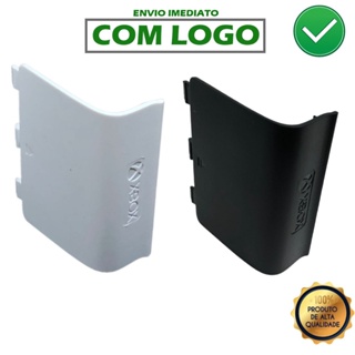 Tampa para Pilhas Controle Xbox One Preta ou Branca com Logo em Oferta na Shopee