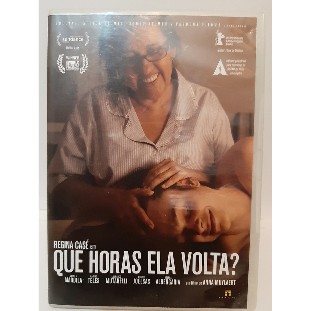 Dvd Original Que Horas Ela Volta (regina Casé)