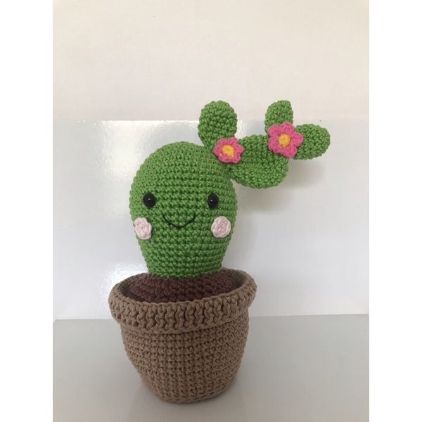 crochê amigurumis-cacto amigurumi