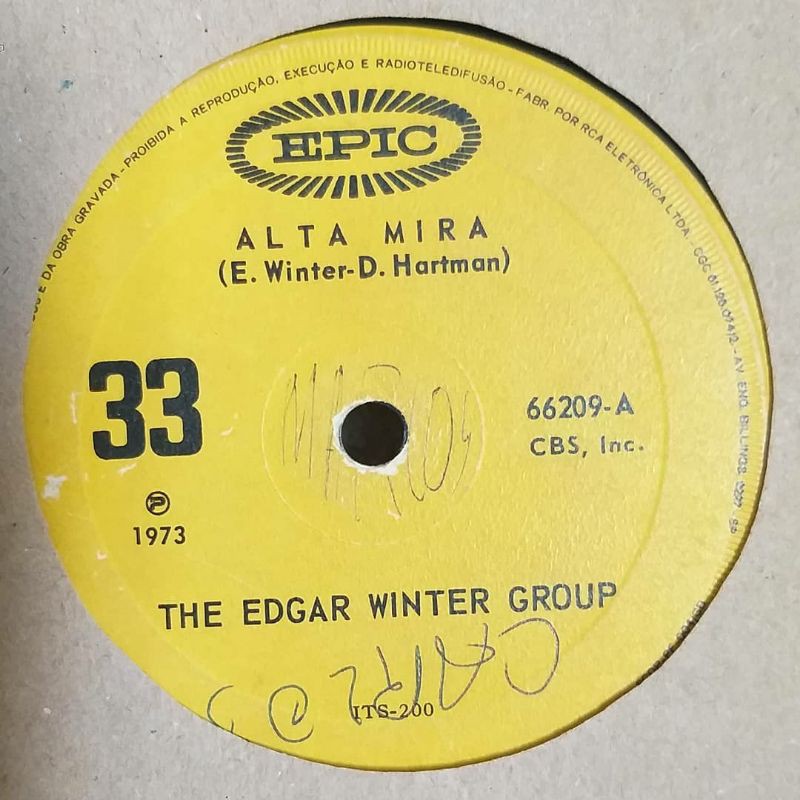 Compacto 7 Polegadas The Edgar Winter Group - Alta Mira - Frankenstein