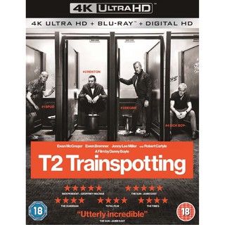 Blu-ray 4k Ultra Hd + Blu-ray 2K Trainspotting 2 Dublado E Legendado C ...