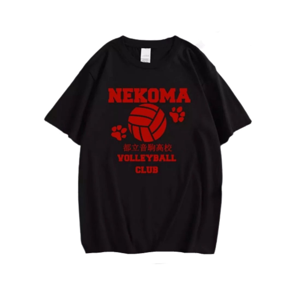 Camiseta 100% Algodão Nekoma Volley ball Volei Esporte Blusa Unissex
