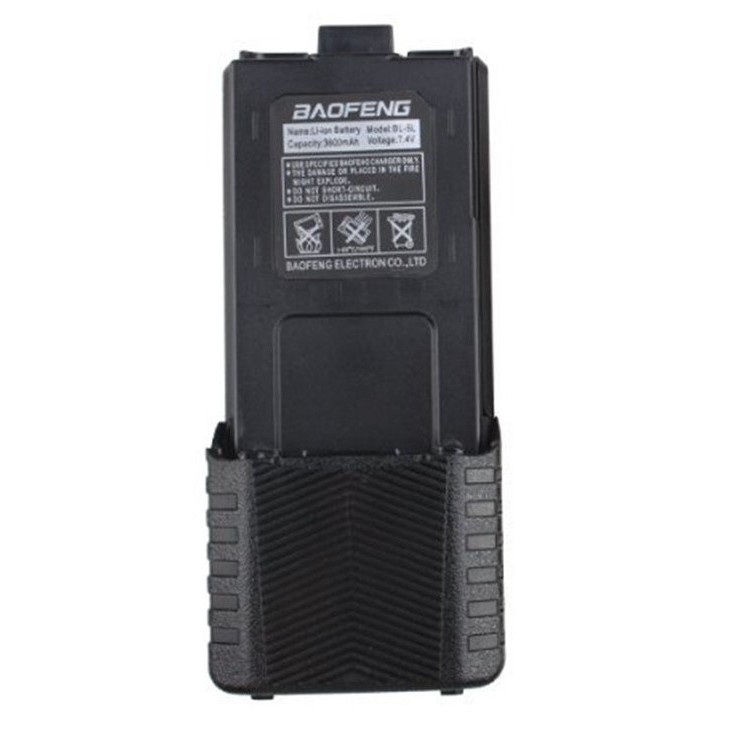Bateria P/radio Baofeng Uv-5r Uv-5ra 3800mah Original com nota fiscal