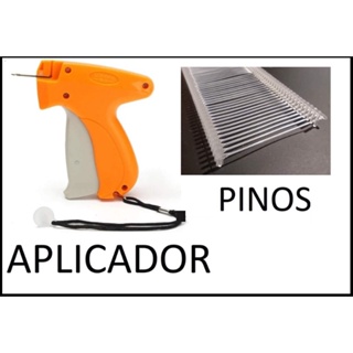 Kit Pistola Aplicador de Etiquetas / Tag + Pinos Plásticos p Roupas e Tecidos em Oferta na Shopee