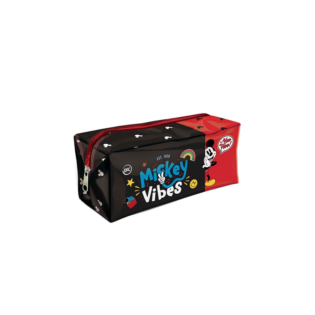 Estojo Escolar Grande Mickey em PVC – 3927 – Dac