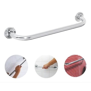 Barra De Apoio Aço Inox 36cm / 56cm Corrimão De Banhaeiro Para Deficiente