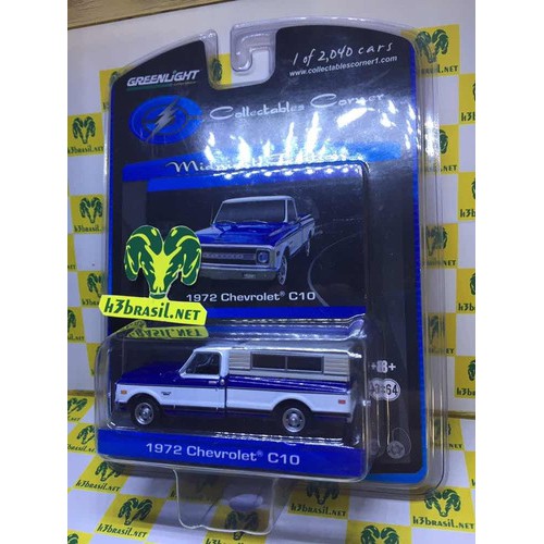 Bx30 Greenlight Pickup 1972 Chevrolet C-10 Camper Midnight