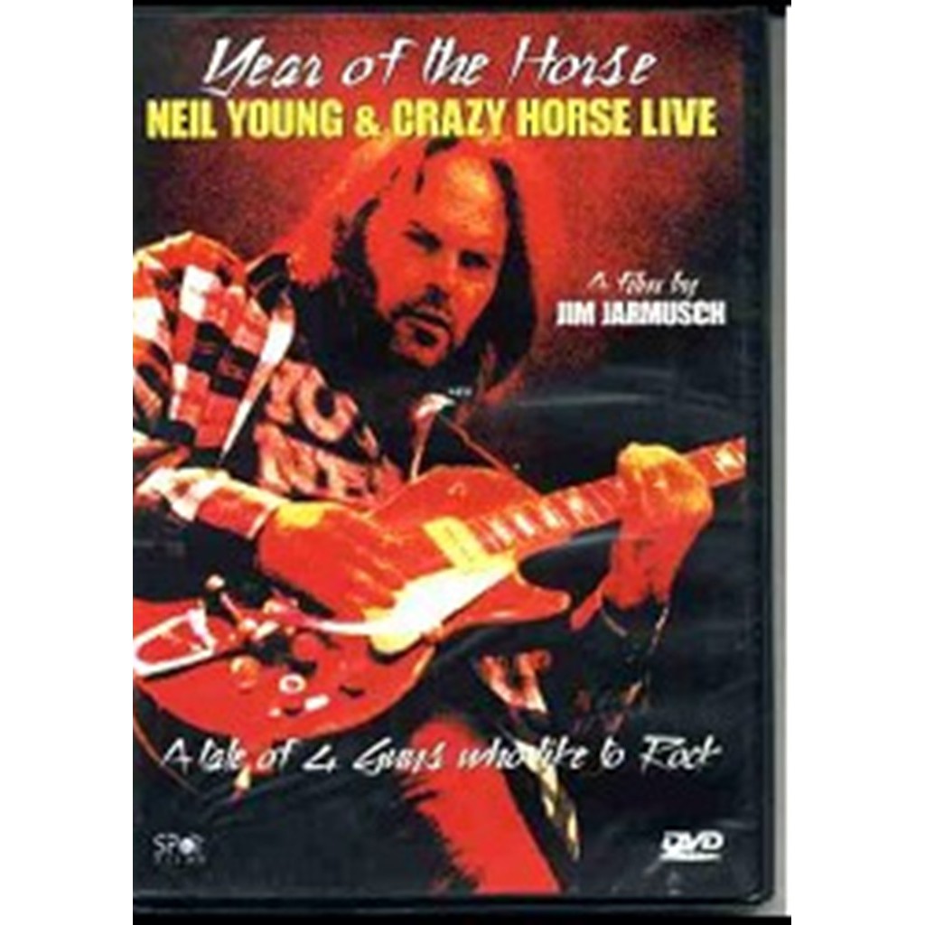 DVD ORIGINAL NEIL YOUNG E CRAZY HORSE LIVE-YEAR OF THE HORSE (LACRADO)